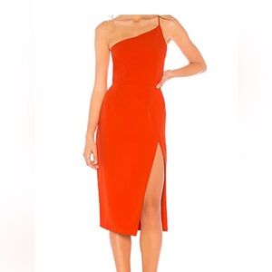 Lovers And Friends Lazo Dress in Blood Orange - Small